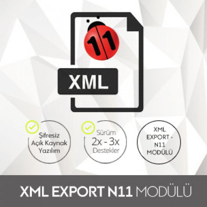 Opencart XML Export - N11 Modülü Opencart XML Export - N11 Modülü