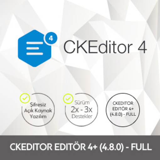 OpenCart CKEditor Editör 4+ (4.8.0) - full