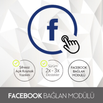 Opencart Facebook Bağlan Modülü Opencart Facebook Bağlan Modülü