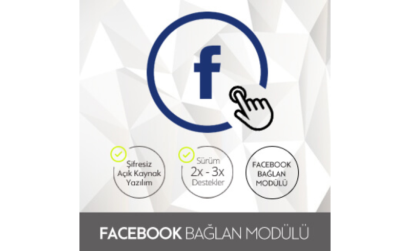 Opencart Facebook Bağlan Modülü Opencart Facebook Bağlan Modülü