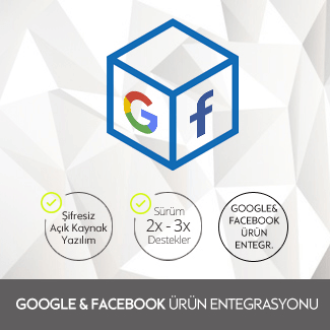 Opencart Google&Facebook Ürün Entegrasyonu Opencart Google&Facebook Ürün Entegrasyonu