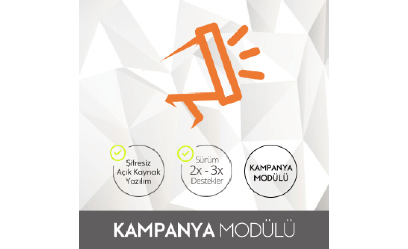 Opencart Kampanya Modülü Opencart Kampanya Modülü