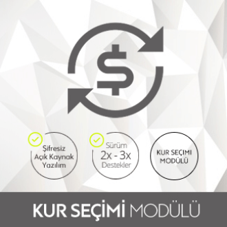 Opencart Serbest Piyasa Kur Döviz Modülü