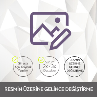 Resmin Üzerine Gelince Değiştirme Resmin Üzerine Gelince Değiştirme