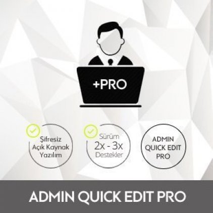 Opencart Admin Quick Edit PRO Opencart Admin Quick Edit PRO