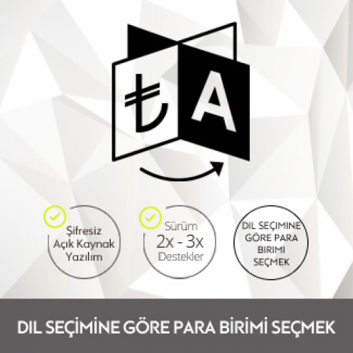 Dil Seçimine Göre Para Birimi Seçmek Dil Seçimine Göre Para Birimi Seçmek
