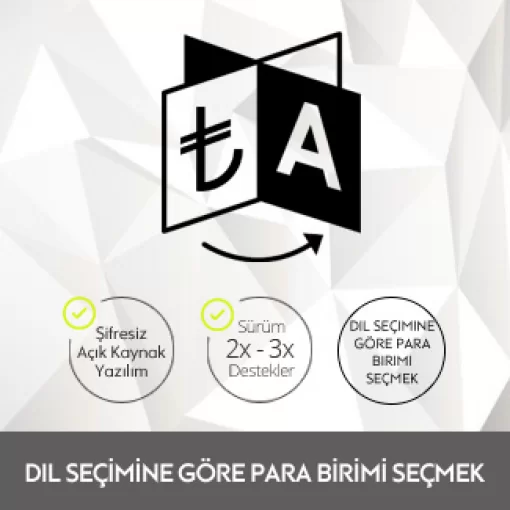 Dil Seçimine Göre Para Birimi Seçmek Dil Seçimine Göre Para Birimi Seçmek