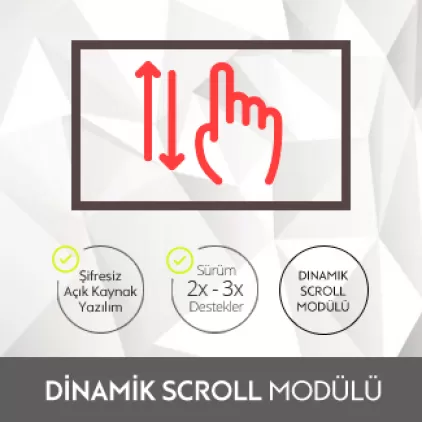 Opencart Dinamik Scroll Modülü Opencart Dinamik Scroll Modülü
