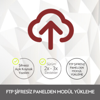 FTP Şifresiz Panelden Modül Yükleme FTP Şifresiz Panelden Modül Yükleme
