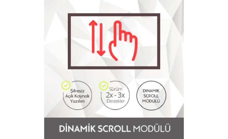 Opencart Dinamik Scroll Modülü Opencart Dinamik Scroll Modülü