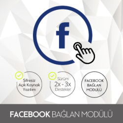 Opencart Facebook Bağlan Modülü