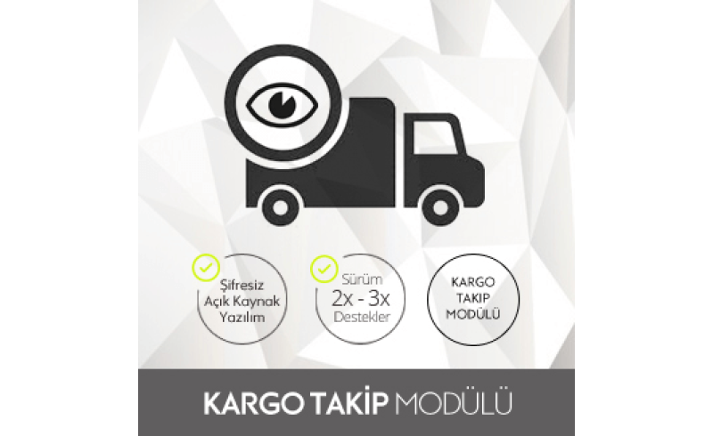 Opencart Kargo Takip Modülü Opencart Kargo Takip Modülü