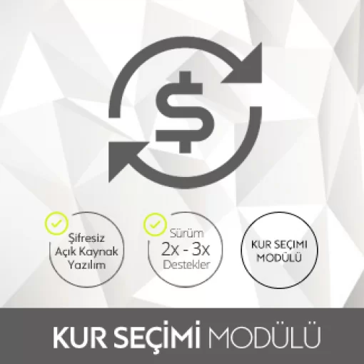Opencart Kur Seçimi Modülü Opencart Kur Seçimi Modülü
