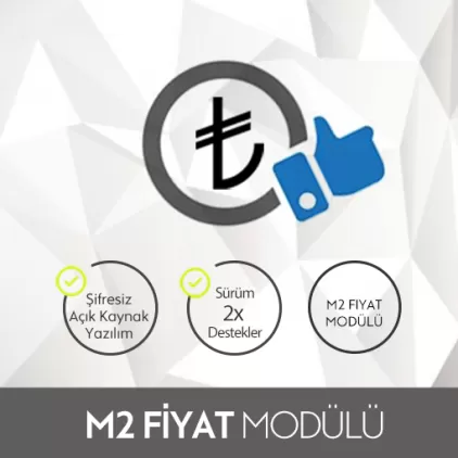 Opencart M2 Fiyat Modülü Opencart M2 Fiyat Modülü