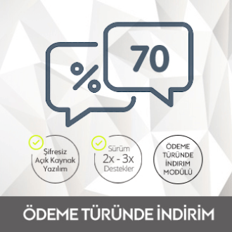Opencart Ödeme Türünde İndirim Modülü Opencart Ödeme Türünde İndirim Modülü