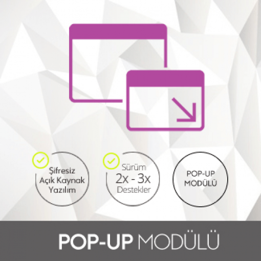 Opencart Pop-Up Modülü Opencart Pop-Up Modülü
