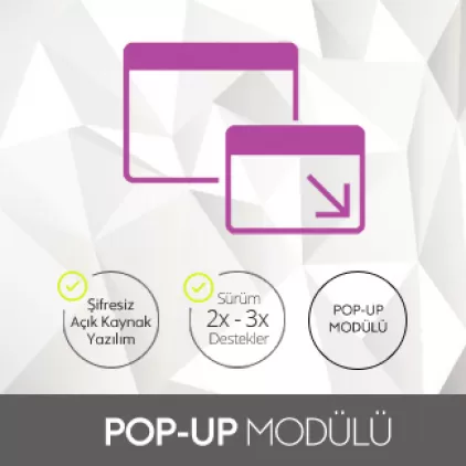 Opencart Pop-Up Modülü Opencart Pop-Up Modülü