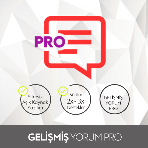 OpenCart Gelişmiş Yorum Pro OpenCart Gelişmiş Yorum Pro