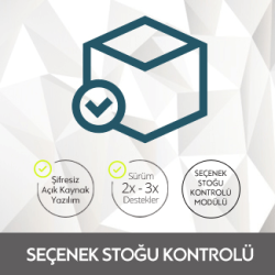 Opencart Seçenek Stoğu Kontrolü Modülü