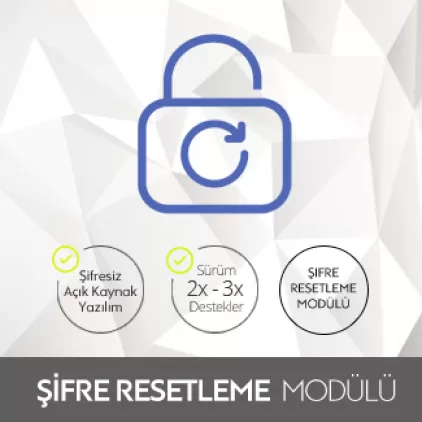 Opencart Şifre Resetleme Modülü Opencart Şifre Resetleme Modülü
