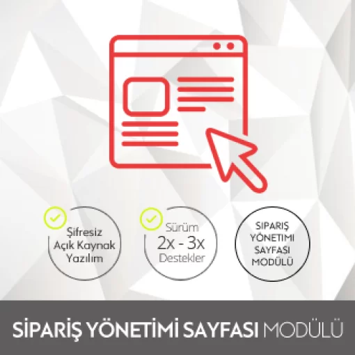 Opencart Sipariş Yönetimi Sayfası Modülü Opencart Sipariş Yönetimi Sayfası Modülü