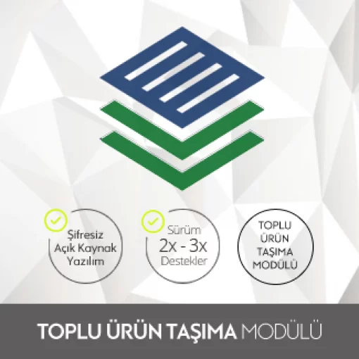 Opencart Toplu Ürün Taşıma Modülü Opencart Toplu Ürün Taşıma Modülü