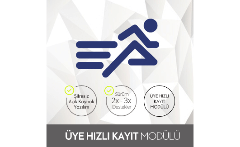 Opencart Üye Hızlı Kayıt Modülü Opencart Üye Hızlı Kayıt Modülü