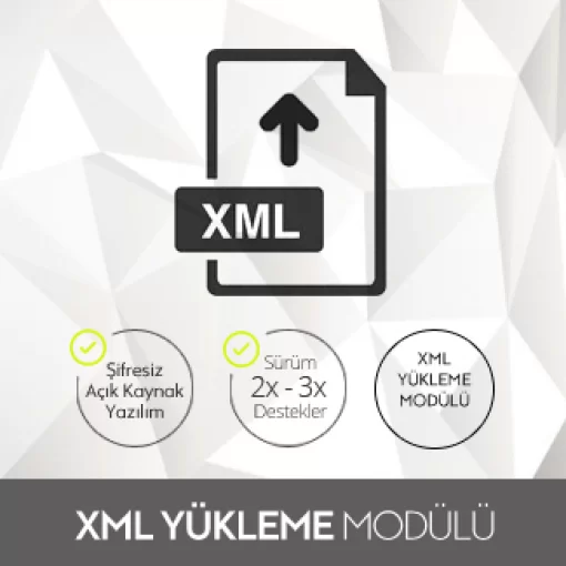 Opencart XML Yükleme Modülü Opencart XML Yükleme Modülü