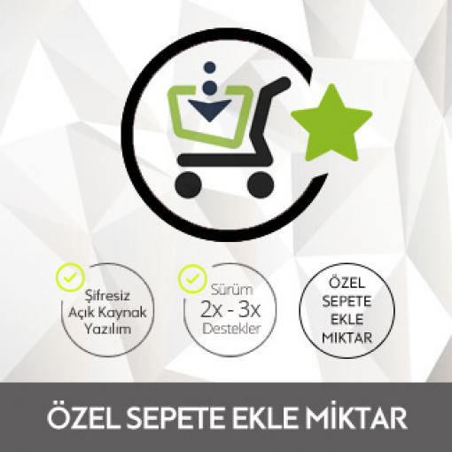 Özel Sepete ekle Miktar Özel Sepete ekle Miktar