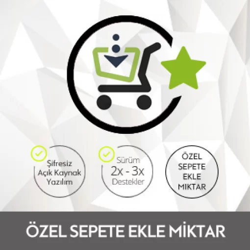 Özel Sepete ekle Miktar Özel Sepete ekle Miktar
