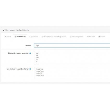 Opencart Hesabım Sayfası Modülü Opencart Hesabım Sayfası Modülü