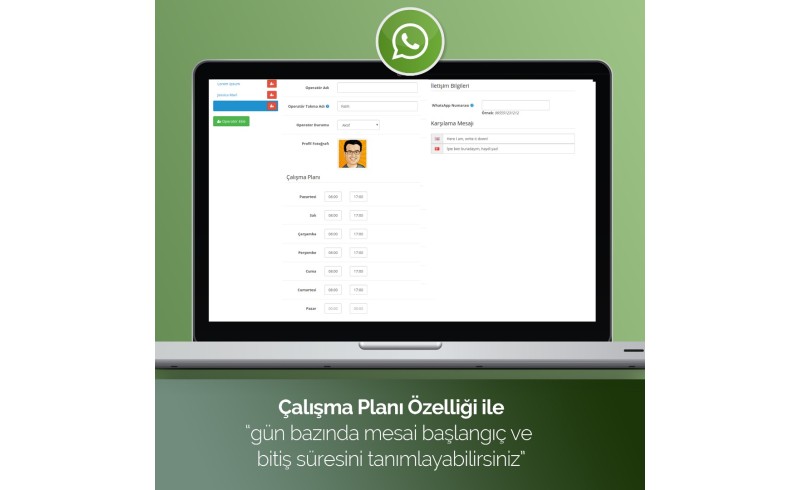 OpenCart Whatsapp Canlı Destek Modülü