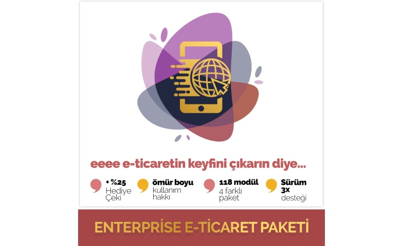 Gold E-Ticaret Paketi Gold E-Ticaret Paketi