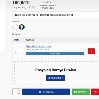 Seçenek Sürükle Bırak Resim Yükleme Seçenek Sürükle Bırak Resim Yükleme