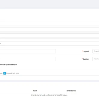 OpenCart Admin Kolay Sipariş Giriş Modülü