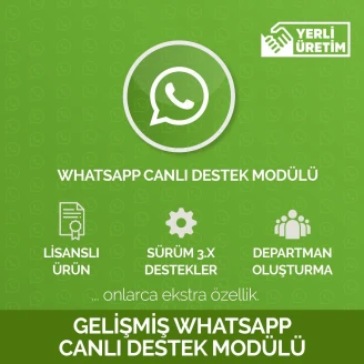 OpenCart Whatsapp Canlı Destek Modülü