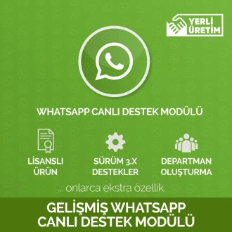 OpenCart Whatsapp Canlı Destek Modülü