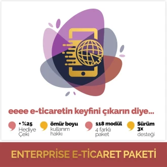 Enterprise E-Ticaret Paketi