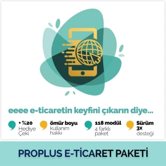 ProPLUS E-Ticaret Paketi
