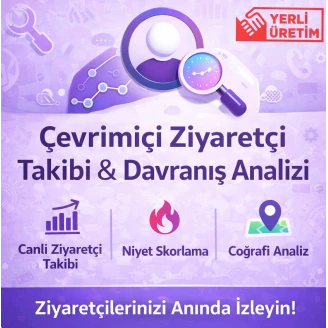 Çevrimiçi Ziyaretçi Takibi & Davranış Analizi