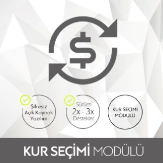 Opencart Serbest Piyasa Kur Döviz Modülü