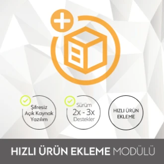 Hızlı Ürün Ekleme