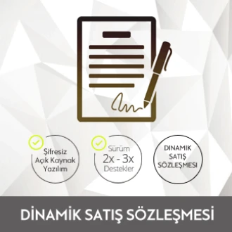 Opencart Dinamik Satış Sözleşmesi