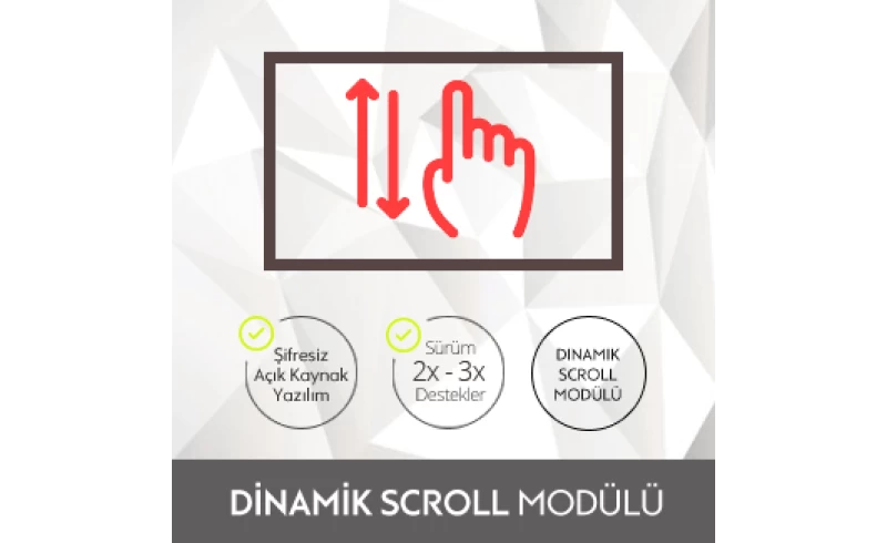Opencart Dinamik Scroll Modülü Opencart Dinamik Scroll Modülü