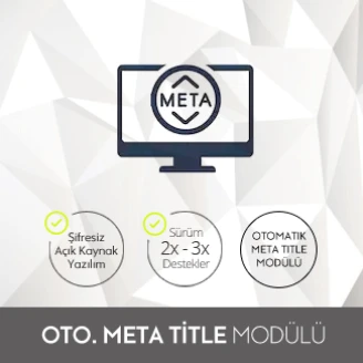 Otomatik Meta Title Modülü