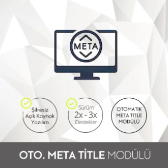 Otomatik Meta Title Modülü