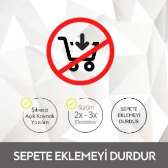 Sepete Eklemeyi Durdur