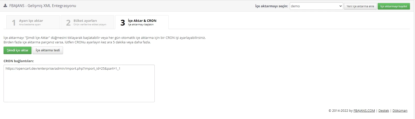 opencart-gelismis-xml-modulu