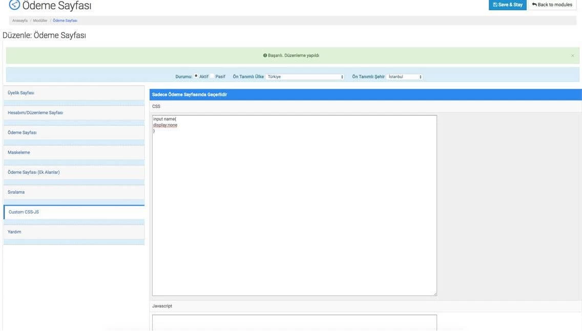 opencart-odeme-sayfasi-modulu
