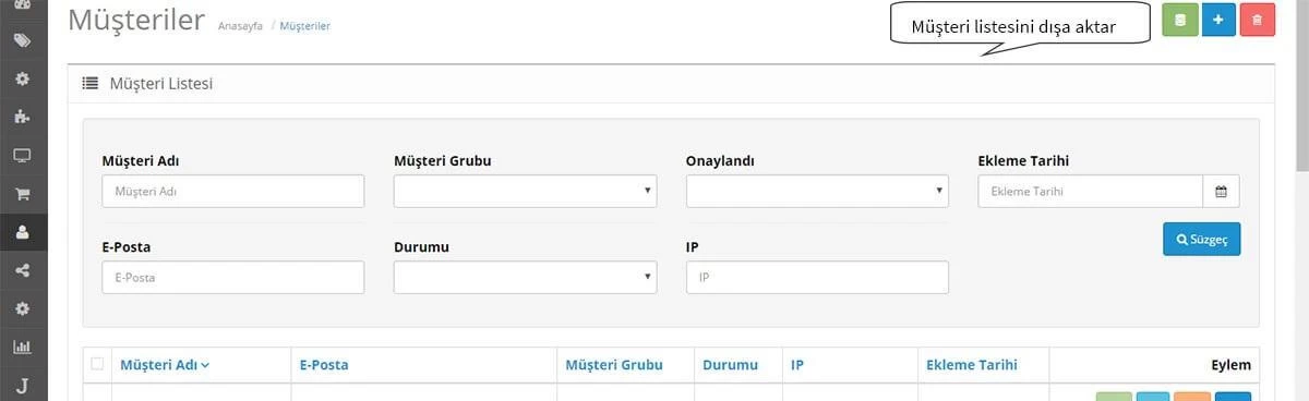 opencart-uye-satis-datasi-modulu